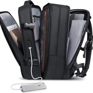Mochila de Viagem Expansivel Masculina Feminina, Mochila Para Notebook Executiva Impermeável
