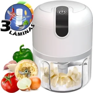 Mini Processador 3 Laminas Elétrico