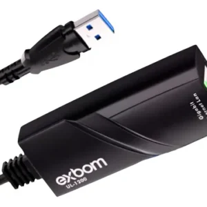 Adaptador De Rede Usb 3.0 Rj45 Gigabit 1000mbps Exbom